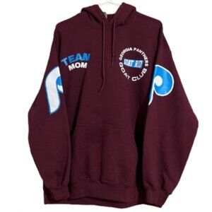 Women’s Maroon Team Mom Georgia Panthers GOAT Club Graphic HoodieSz-L
